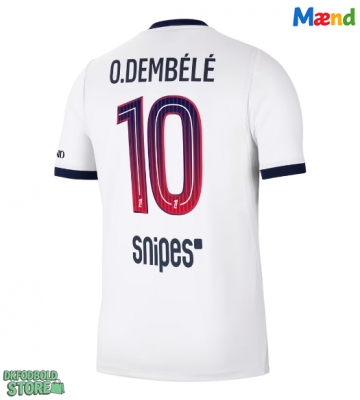 Paris Saint-Germain Ousmane Dembele #10 Replika Udebanetrøje 2026-27 Kortærmet